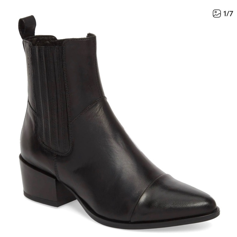 Vagabond Leather Heeled Chelsea Boot